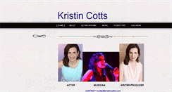 Desktop Screenshot of kristincotts.com